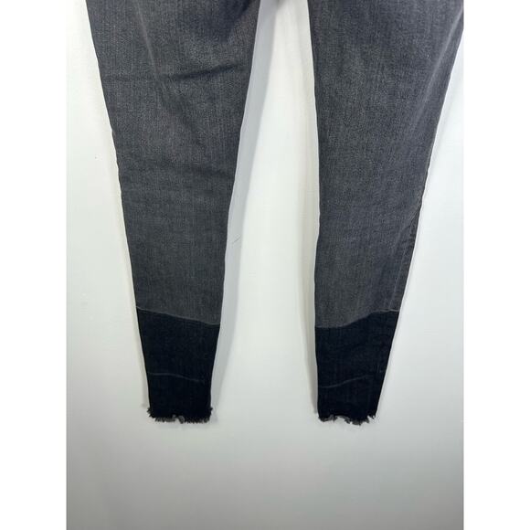 Frame Denim Women's Skinny Jeans - Black and Gray - Picture 15 of 15